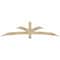 Ekena Millwork Davenport Rough Sawn Timber Gable Bracket, Douglas Fir, 84"W x 21"H x 2"D x 4"F, 6/12 Pitch GBW084X21X0204DAV00RDF - alternate 1